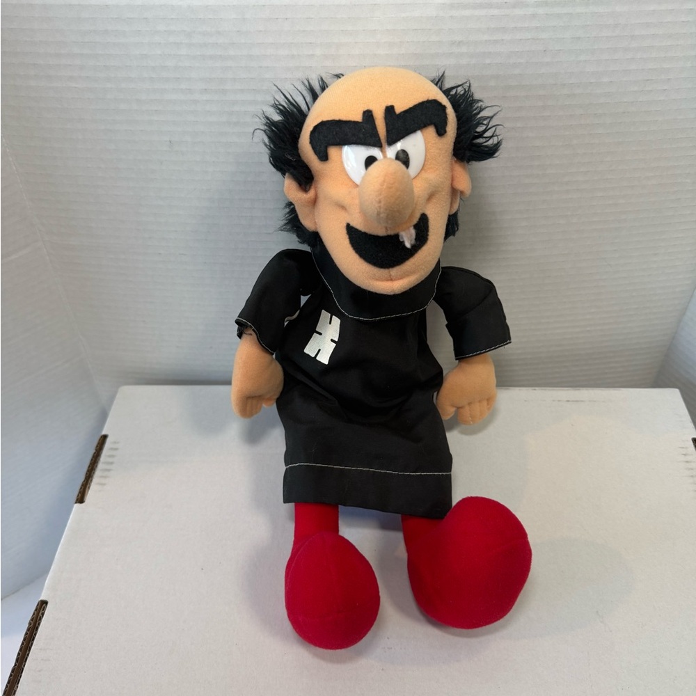 1982 The Smurfs Gargamel 14" Vtg Plush